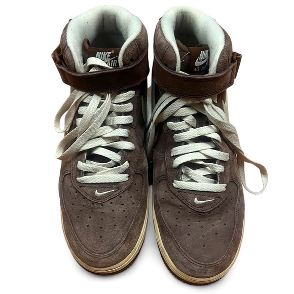 Nike AIr Force 1 Mid ‘07 QS Chocolate Brown suede men’s size 11 main image 9